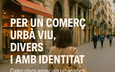 Clam del comerç en favor de la regulació dels espais comercials urbans.