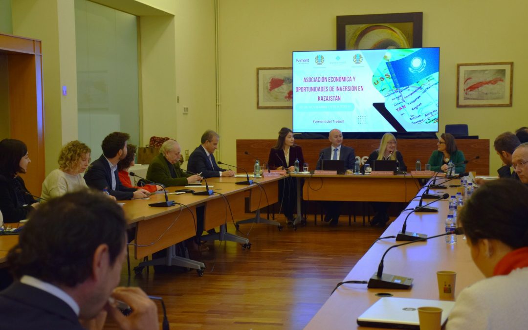 Foment de Treball analitza les oportunitats d’inversió a Kazakhstan.
