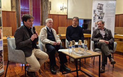 Presentació del llibre COMERÇOS CENTENARIS DEL RIPOLLÈS a Camprodon.