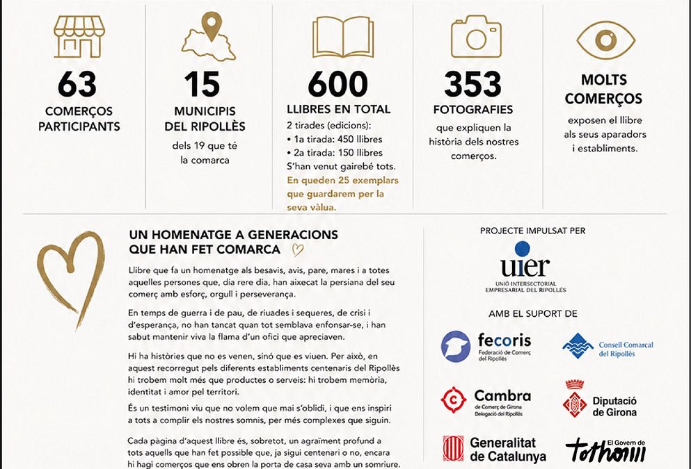 575 llars del Ripollès ja el tenen als seus prestatges.